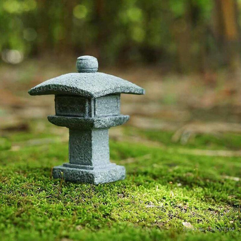 Lantern din piatra decor japonez gradina piatra vila japoneza in aer liber gradina peisaj sculptura in piatra pavilion decorare