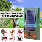 Päikeseelektrooniline ultraheli loomatõrjevahend Vilkuva punase tulega putukatõrjevahend välistingimustes kasutatavatele kahjuritele koertele hiirtele lindudele prussakahunt