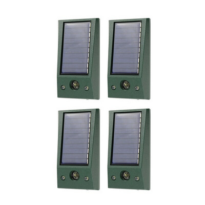 Päikeseelektrooniline ultraheli loomatõrjevahend Vilkuva punase tulega putukatõrjevahend välistingimustes kasutatavatele kahjuritele koertele hiirtele lindudele prussakahunt