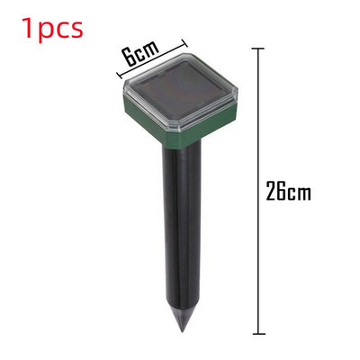 Saulės paukščių atbaidiklis lauko sodo ultragarsinis garsinis atgrasymo priemonė gyvūnų kačių šunų lapių kenkėjų atbaidymo įrankis elektroninis atbaidymo įrankis