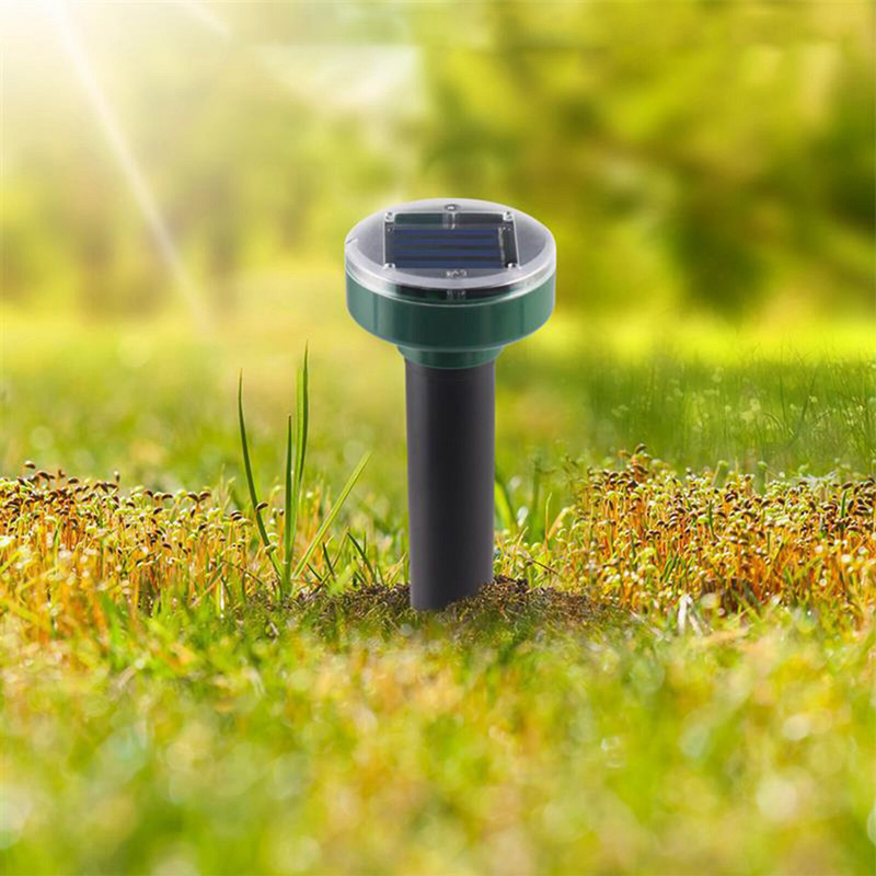 Sredstvo za tjeranje krtica od 4 komada, solarno tjeranje voluharica, zmija gophera za dom, vanjski travnjak, dvorište, vrt, ekološki prihvatljivi alati