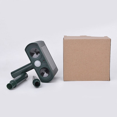 Sonic lauko saulės ultragarsinis elektroninis gyvūnų paukščių atbaidiklis PIR judesio jutiklis, atbaidantis gąsdinimo įrankis laukinių gyvūnų baidymui