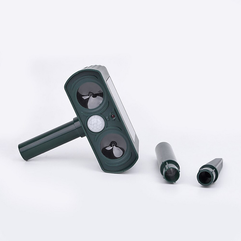 Sonic lauko saulės ultragarsinis elektroninis gyvūnų paukščių atbaidiklis PIR judesio jutiklis, atbaidantis gąsdinimo įrankis laukinių gyvūnų baidymui