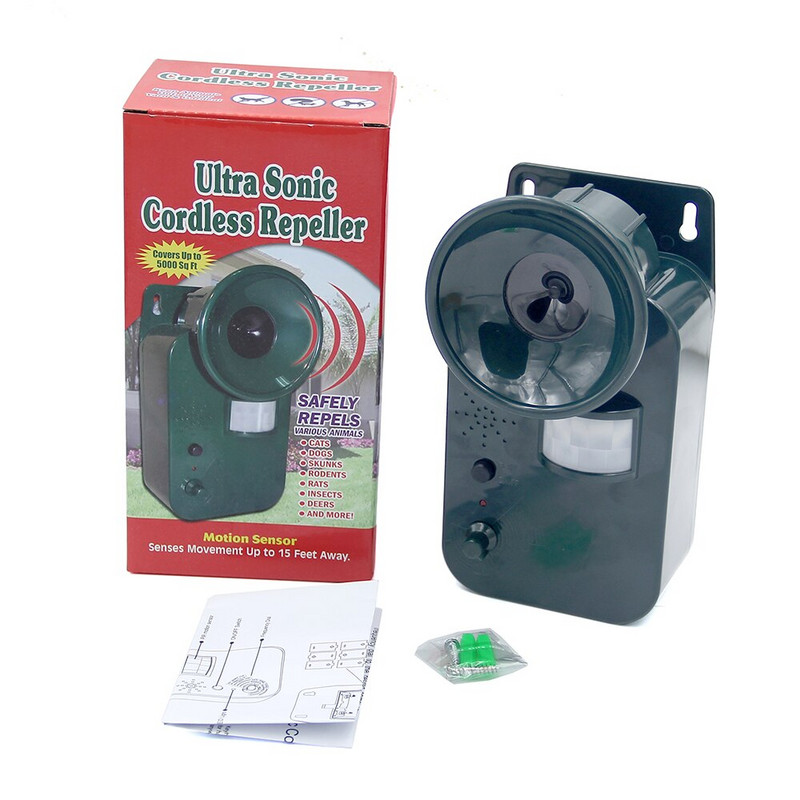 Naujo dizaino ultragarsinis gyvūnų kenkėjų atbaidiklis skraidantis paukščių masalas vabzdžių kenkėjų kontrolė, skirta kaliausių kiemo sodo reikmenims