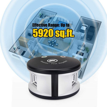 Airmsen Ultrasonic Pest Repeller Electronic Rodents Mouse Rats Απωθητικό ποντικών 360 μοιρών Εντομοκτόνο πολλαπλών παρασίτων