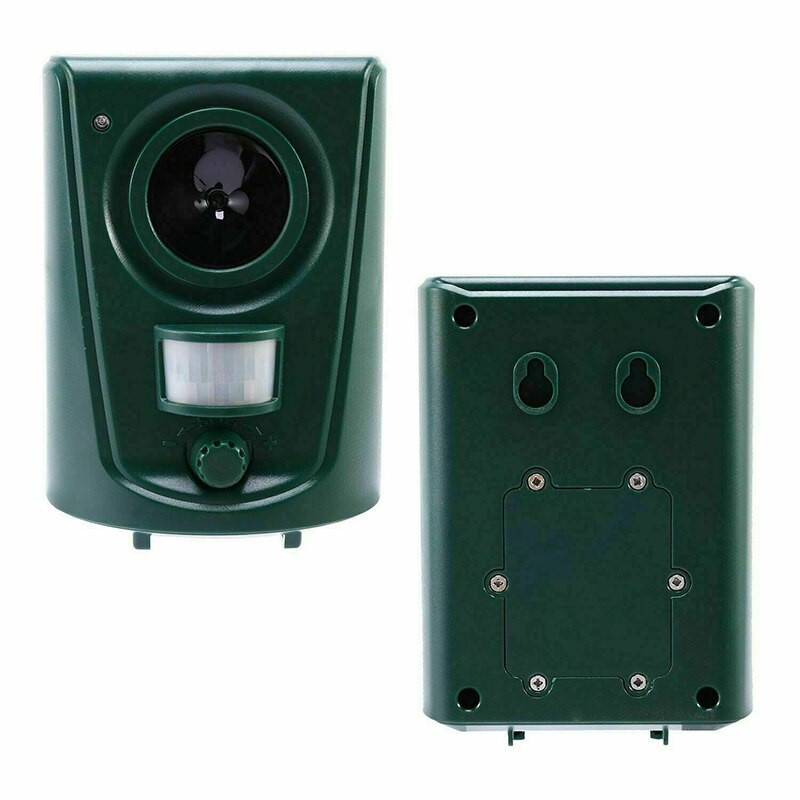 „Hot Ultra Sonic“ sodo atbaidymo priemonė kačių šunų lapės paukščių baidyklės sodo reikmenys kenkėjų kontrolės repelentai namų sodui