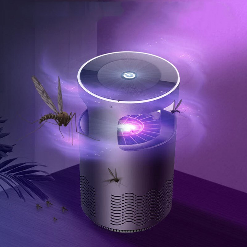 USB inteligentná fotokatalyzátorová lampa na zabíjanie komárov, 360 stupňová bionická lampa na zachytávanie komárov, sacia pasca na komáre, lampa na chytanie múch, nočné svetlo