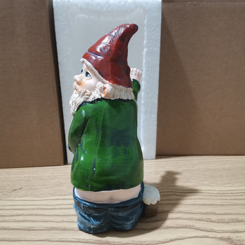2022 Νέο Mini Pissing Gnome Στολίδι Creative Resin Crafts Αστείες φιγούρες Άγαλμα Εξωτερικής διακόσμησης για αξεσουάρ κήπου