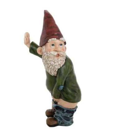 2022 Нов мини пикаещ гном Орнамент Творчески занаяти от смола Забавна фигурка Статуя Външни декорации за градински аксесоари