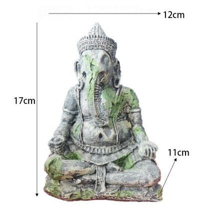 Kinų dervos Budos statula Zen skulptūra Priedai Lauko sodas Figūrėlės Papuošimas Parkas Vila Balkonas Papuošalai Amatai