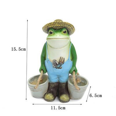 Kūrybinga asmenybė Mažos varlės sultingos gėlių vazono dekoravimas Pastoracinis sodas Kiemas Kraštovaizdis Dervos apdaila