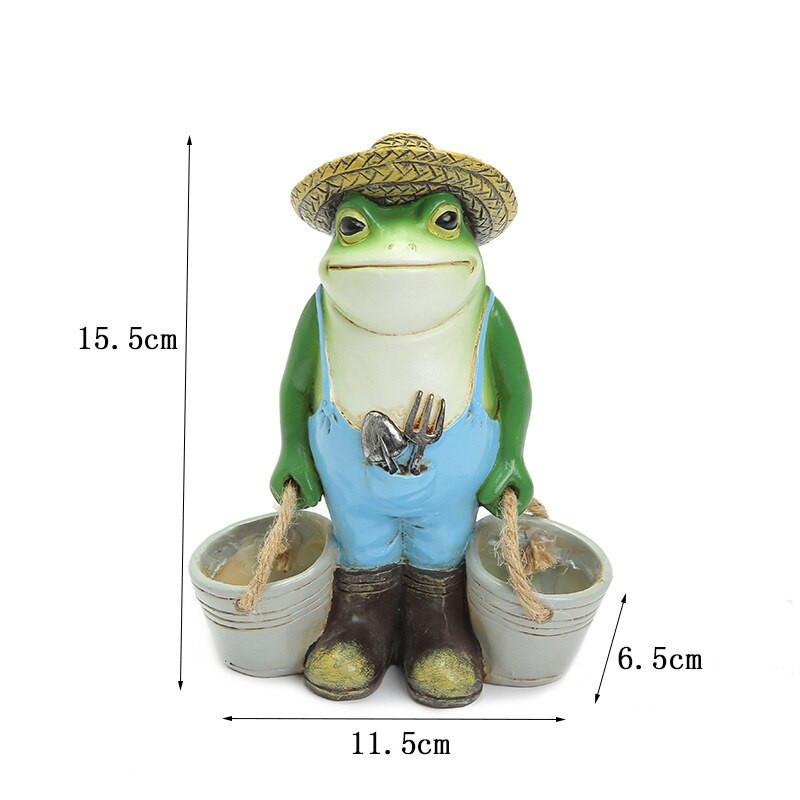 Kūrybinga asmenybė Mažos varlės sultingos gėlių vazono dekoravimas Pastoracinis sodas Kiemas Kraštovaizdis Dervos apdaila