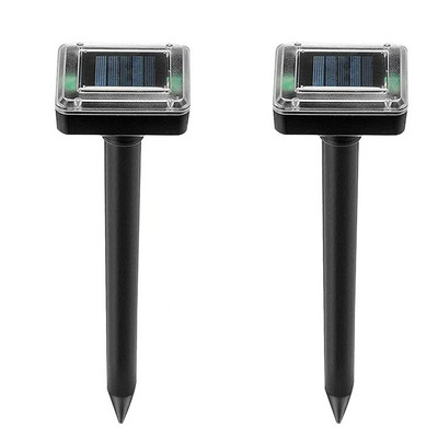 4vnt lauko saulės energija varomas ultragarsinis vibracijos kenkėjų atbaidiklis gyvačių atbaidiklis LED šviesos atbaidiklis lauko lempų kiemo sodas