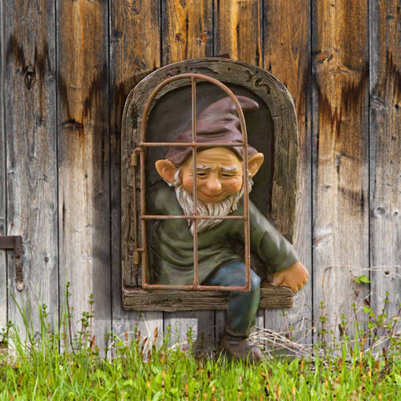 Velykų puošmena Elfai išeina Medžio apkabinimas sodo nykštukas skulptūra Miniatiūriniai papuošalai Pasaka Kraštovaizdžio amatai Statula