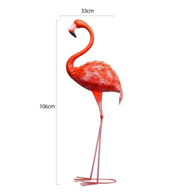 Sodo puošyba Sodo aksesuarai Dideli geležies menas Flamingai Skulptūra Vestuviniai Papuošalai Namų dekoras Rankdarbiai Statulėlės Dovanos