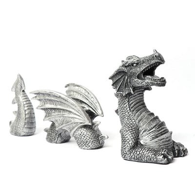 Gótikus sárkányszobrok Kerti dekoráció Sárkány Művészet Dekoráció Gyep Sárkány Dísz dekoráció Külső Állatszobrok Díszek