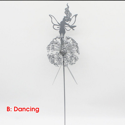 Mitikus Tündér Virág Tündérkert Miniatűr szobrok Tündérkert Pitypangok Figurák Tündérek Tündérek Kerti szobor