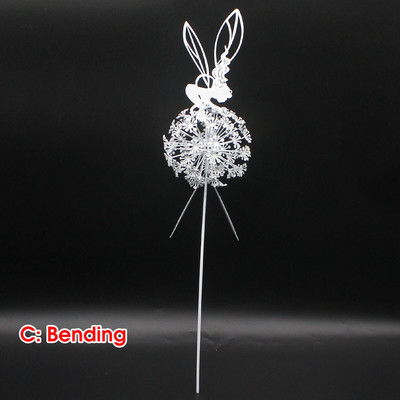 Mitikus Tündér Virág Tündérkert Miniatűr szobrok Tündérkert Pitypangok Figurák Tündérek Tündérek Kerti szobor