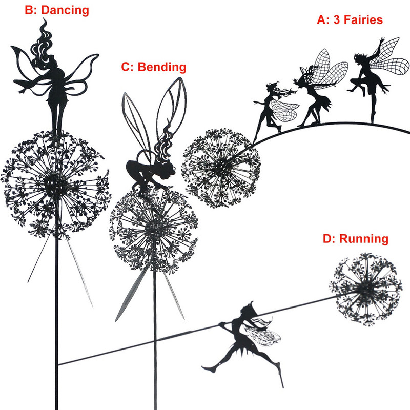Mitikus Tündér Virág Tündérkert Miniatűr szobrok Tündérkert Pitypangok Figurák Tündérek Tündérek Kerti szobor