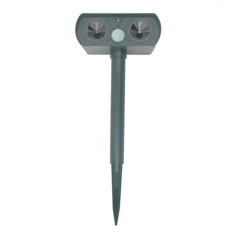 Ultraheli päikeseenergia loomade linnutõrjevahend kassivastane koer rebane linnud hiired hiirrott õues aialoomad minema ajavad tööriistad