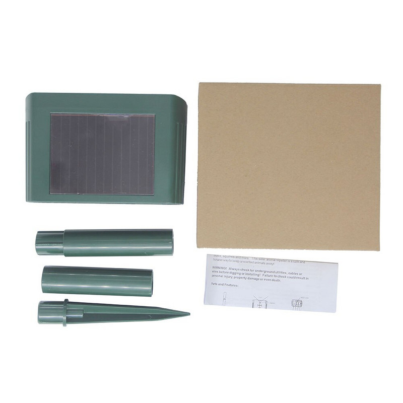 Ultraheli päikeseenergia loomade linnutõrjevahend kassivastane koer rebane linnud hiired hiirrott õues aialoomad minema ajavad tööriistad