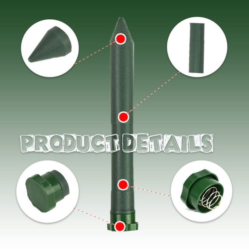 null Akkumulátoros ultrahangos vakondriasztó vízálló egerek vipera rágcsálóirtó szer kerti kártevőirtó gyephez