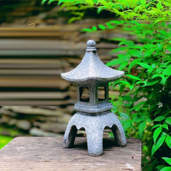 Ηλιακή διακόσμηση αυλής υπαίθριο φως νύχτας κινέζικο παλάτι φανάρι γκαζόν φωτιστικό κήπου βίλα αυλή χειροτεχνία Ιαπωνικό φανάρι