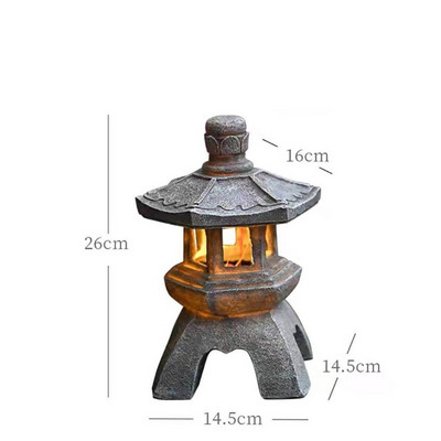 Solárna dekorácia nádvoria vonkajšie nočné svetlo čínsky palácový lampáš trávnik lampa záhrada vila nádvorie remeslá japonský lampáš