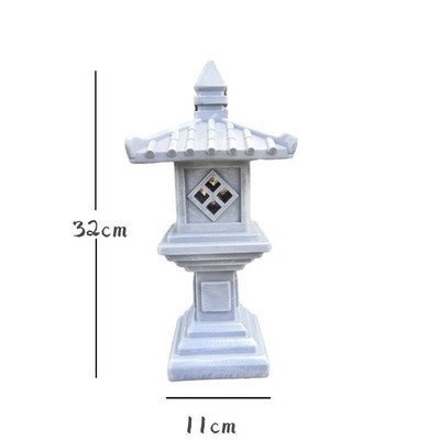 Solárna dekorácia nádvoria vonkajšie nočné svetlo čínsky palácový lampáš trávnik lampa záhrada vila nádvorie remeslá japonský lampáš