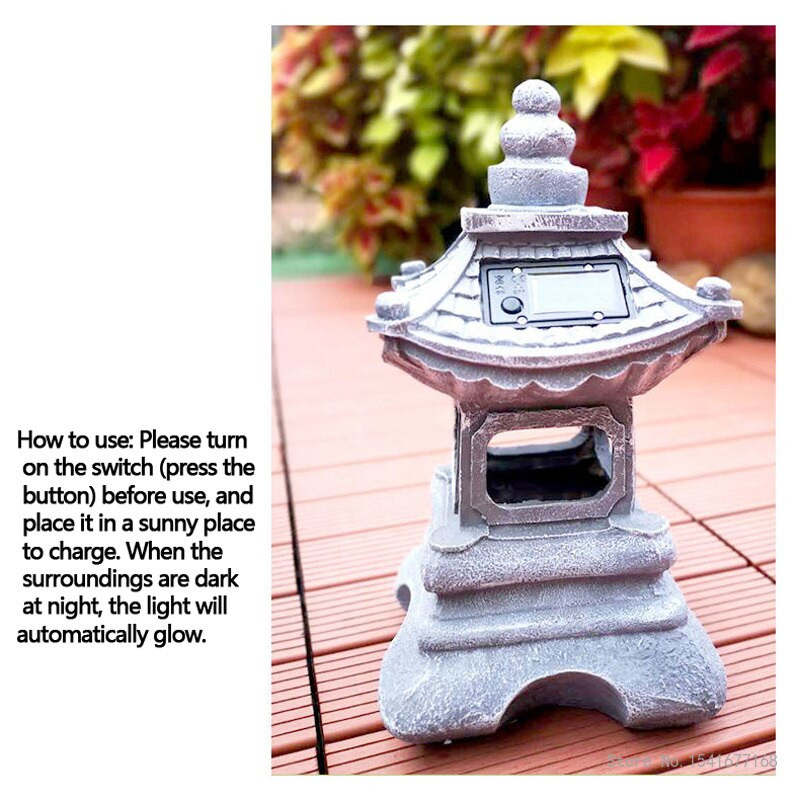 Solárna dekorácia nádvoria vonkajšie nočné svetlo čínsky palácový lampáš trávnik lampa záhrada vila nádvorie remeslá japonský lampáš