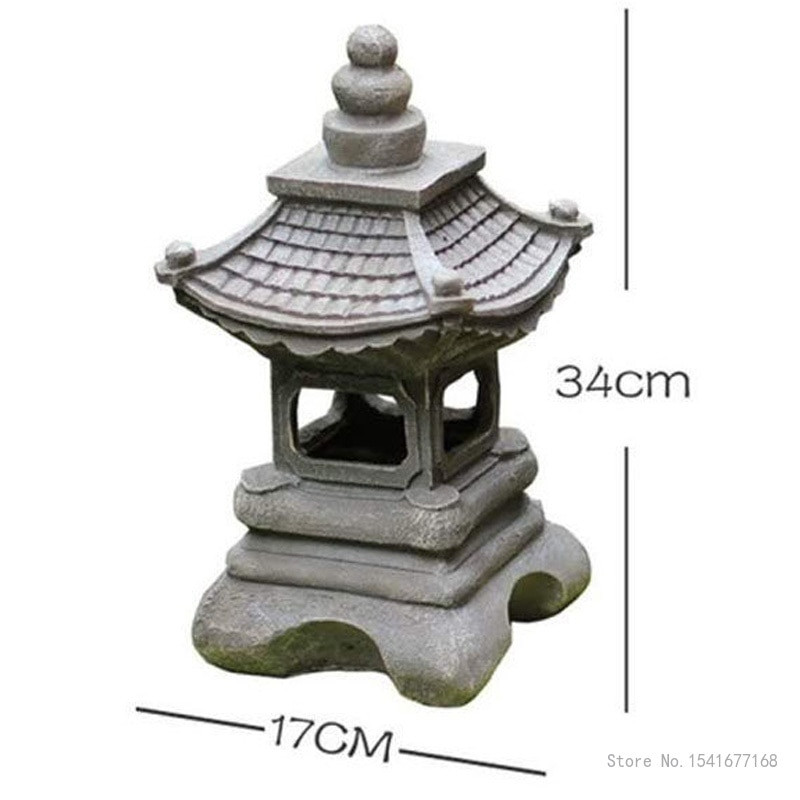 Solárna dekorácia nádvoria vonkajšie nočné svetlo čínsky palácový lampáš trávnik lampa záhrada vila nádvorie remeslá japonský lampáš