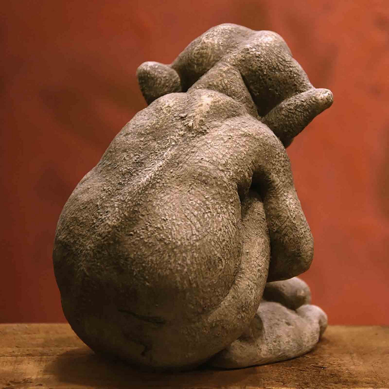 Gargoyle statula Išdykęs kiemo tvora Papuošalai Namai Draugai Namų ir sodo puošmena Nudžiūvusi statula Sodo kiemo puošmena