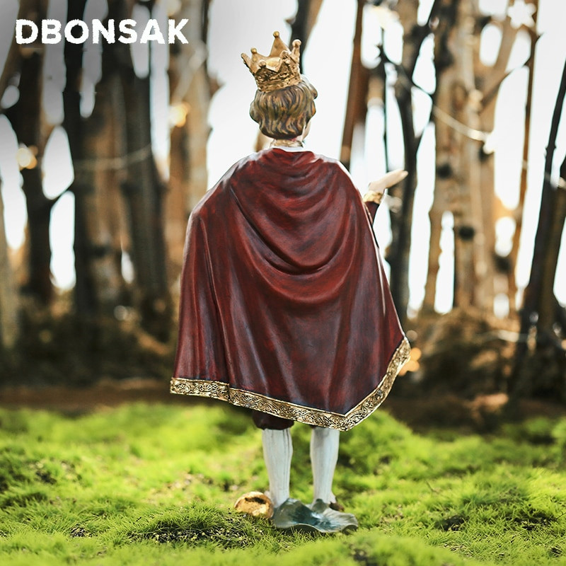 Kreslená anime socha žabieho princa princeznej dekorácie víly zo živice socha remeslá zariadenie obývačka detská izba dekorácia