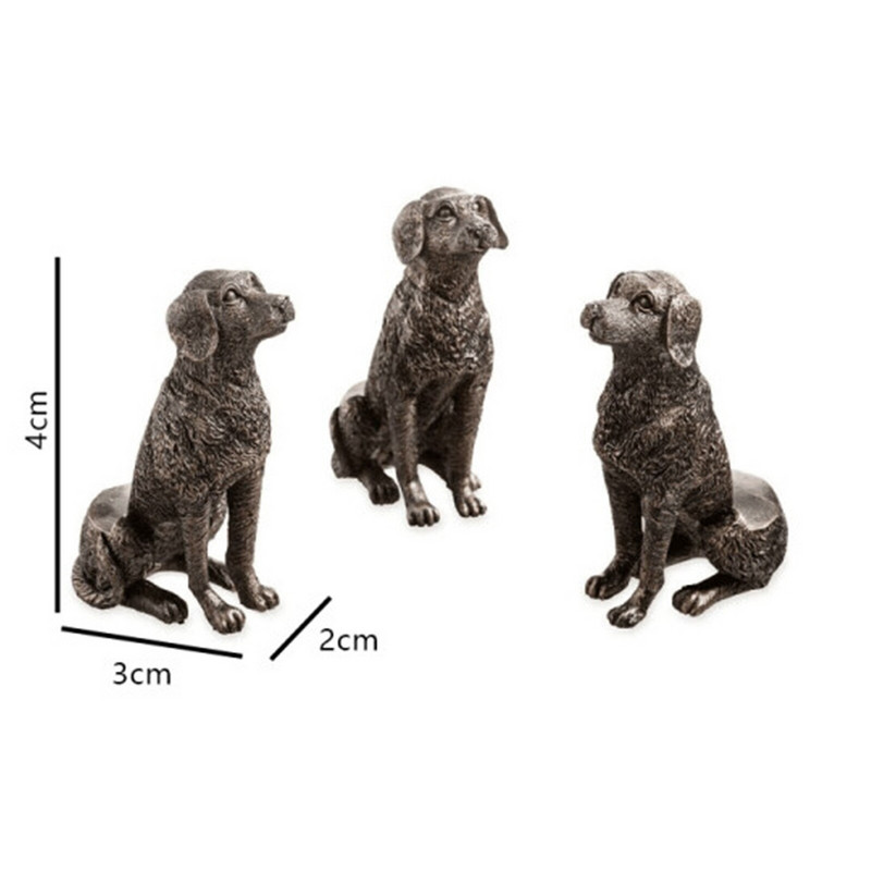 Sodo augalų vazono pėdų gėlių vazono atrama dervos amatų dekoravimo rinkinys iš 3 lauko gyvūno statulų vazono vazono pėdų sodintuvo atrama