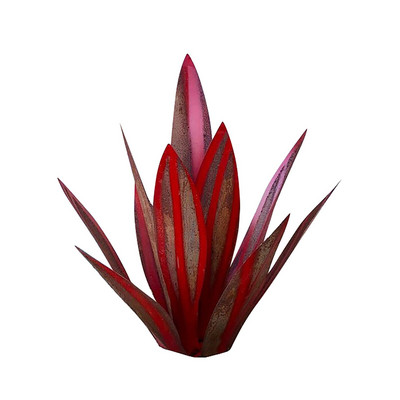 „Pasidaryk pats“ metalo menas, 9 lapai tekila, kaimiška skulptūra, rūdžių sodas, kiemas, meno statulėlės, amatai, namų dekoro ženklai, dekoravimas 27 cm / 35 cm / 65 cm