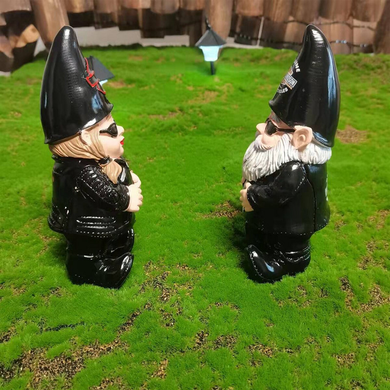 Dervos nykštukų statulos Juokingi papuošalai Namų sodo puošmena Rankų darbo darbastalio gnomų apdaila Kiemo parko vilos baldai