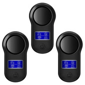Cel mai bun dispozitiv de respingere a dăunătorilor cu ultrasunete de 3X Repelent electronic de insecte pentru interior Plug pentru dăunători Anti gândaci/Șoarece