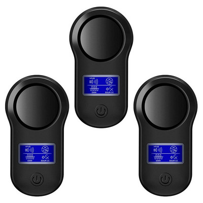 Cel mai bun dispozitiv de respingere a dăunătorilor cu ultrasunete de 3X Repelent electronic de insecte pentru interior Plug pentru dăunători Anti gândaci/Șoarece