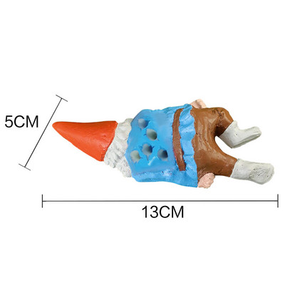 Derva neklaužada nykštukas nykštukas sodo puošmena statula Senis žievė vaiduoklis veidas fėjos ornamentas Velykų lauko kūrybinis rekvizitas Amatai