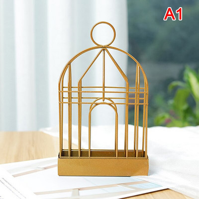 Σκανδιναβικό στυλ Σχήμα κλουβιού πουλιών Καλοκαιρινή μέρα Σιδερένιο απωθητικό θυμιαμάτων Θυμιάματα Ράφι Πιάτο σπιτιού Διακόσμηση σπιτιού Δημιουργική θήκη για κουνουπιέρες