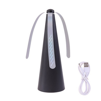Do exteriéru, kuchynský odpudzovač múch, ventilátor, ochrana potravín, ničiteľ múch, udržujte muchy v bezpečí pred potravinami, odpudzovač škodcov, stolový ventilátor 1 ks