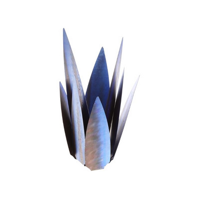 Simuliacinis menas agavos augalų papuošalai „pasidaryk pats“ kaimiška metalinė skulptūra lauko kiemo kiemui sodo dekoravimui Stakes veja