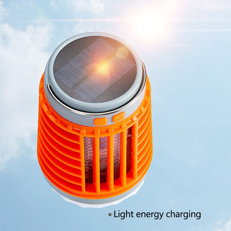 1 vnt. lauko LED žibintuvėlis nuo uodų lempa vabzdžių žudikas USB buitinis tylus uodus atbaidantis stovyklavimo žibintas HOT