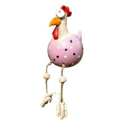 Kiemo meno dekoras Vištienos sodas Vejos kištukas Vištos Gaidžio papuošalai Vištos Paukščių statulos Kraštų sėdynės Vidaus Lauko Kieme dekoracijos