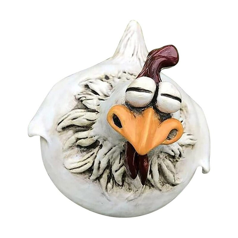 C9GA dervos gaidžio statula Gyvūno figūrėlės skulptūra darbalaukyje meno amatų ornamentas, skirtas vidaus lauko sodo kiemo tvoros dekoravimui