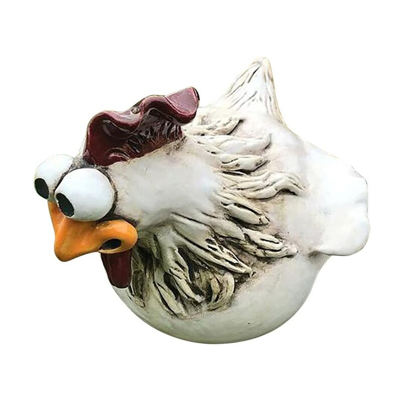 C9GA dervos gaidžio statula Gyvūno figūrėlės skulptūra darbalaukyje meno amatų ornamentas, skirtas vidaus lauko sodo kiemo tvoros dekoravimui