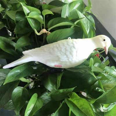 Decor de porumbei din plastic fierbinte pentru curte, momeală de vânătoare, model de pasăre falsă, model realist de porumbei, pentru grădină, capcană țintă, accesorii de vânătoare