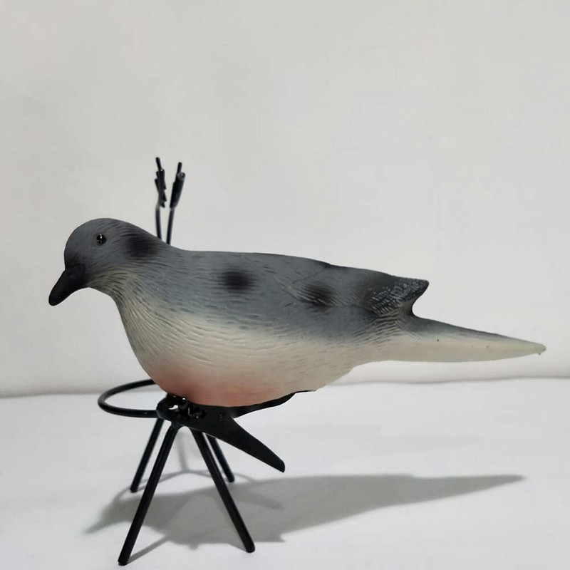 Decor de porumbei din plastic fierbinte pentru curte, momeală de vânătoare, model de pasăre falsă, model realist de porumbei, pentru grădină, capcană țintă, accesorii de vânătoare