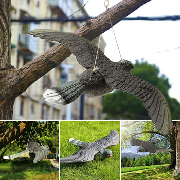 Fake Prowler Owl Bird Scarers For Gardens Περιστέρι Αποτρεπτικό Σκιάχτρο Flying Falcon Decoy Pest Scarer Sparrow Bird Control