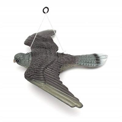 Фалшиви плашила за птици Prowler Owl за градини Плашило за гълъби Плашило Flying Falcon Decoy Pest Scarer Sparrow Bird Control